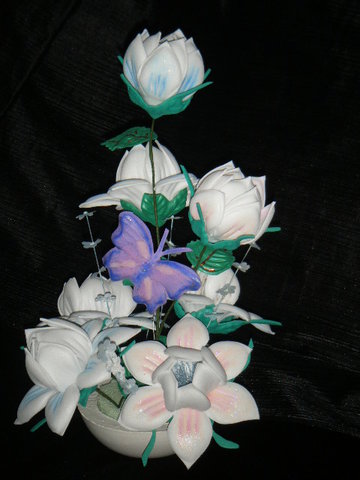 Centro mesa Azucenas